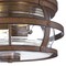 Westinghouse Fixture Ceiling Outdoor Flush-Mount 60W 2-Light Weatherby 14In Brnwd Clear Glass 6112600 - alternate 4